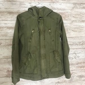 American Eagle Full Zip Hooded Jacket